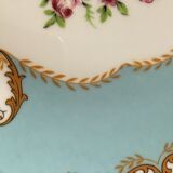 Porcelain dish fine floral decoration vintage