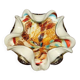 All Fruits glass bowl from Murano by Dino Martens with gold flecks