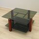 Glass table, Italian design, 1970s, production: Italy