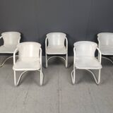 Chaises de salle à manger vintage de Metaform, lot de 5 - années 1970