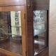 Louis XV style display case in marquetry