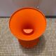 Vintage orange Tam Tam stool – Original stamp – 1970s