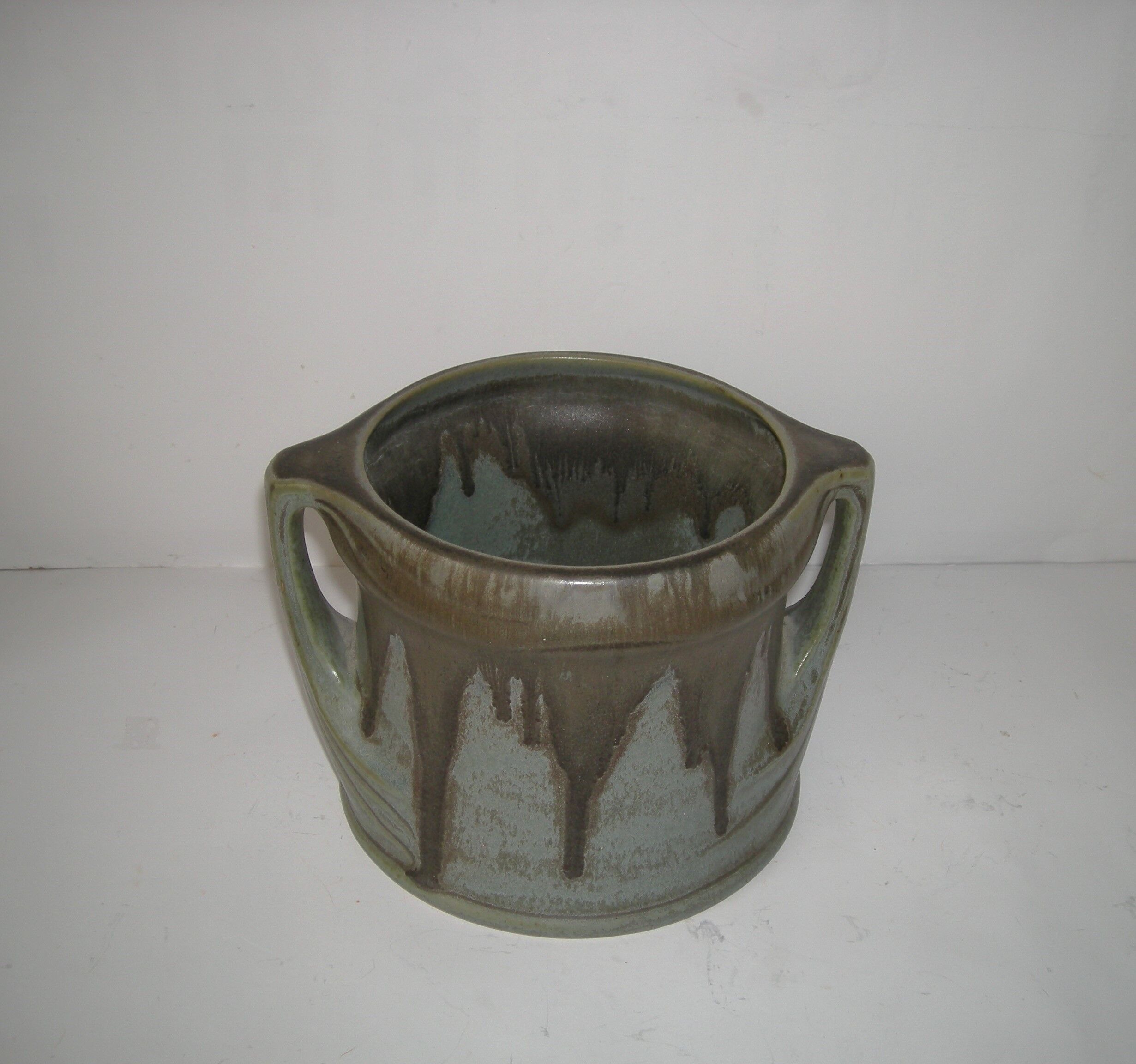 Art Nouveau ceramic pot - Denbac Vierzon