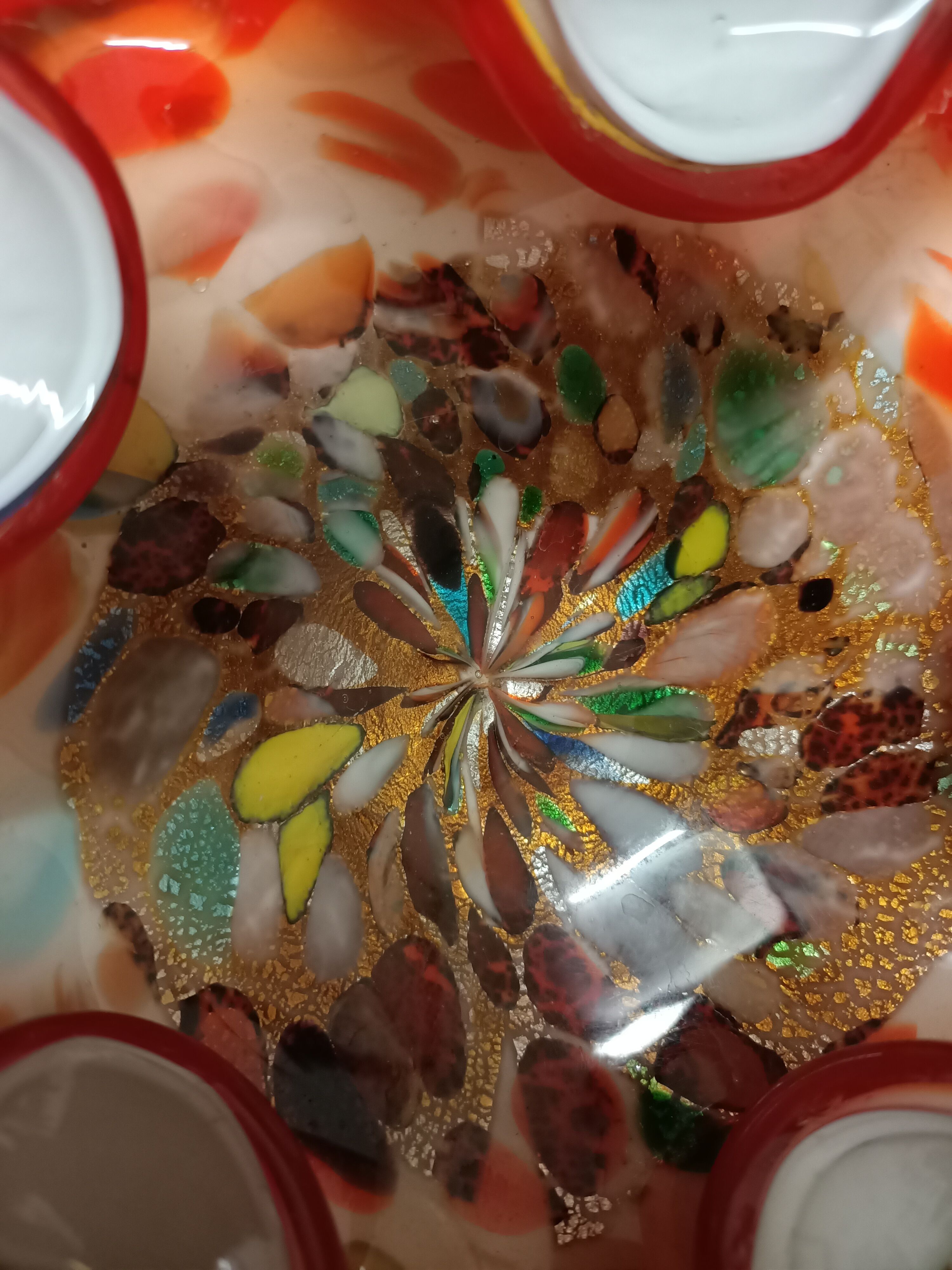 Murano bowl glass by Dino Martens for Avem