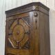 English oak wardrobe cupboard from the early 20th century