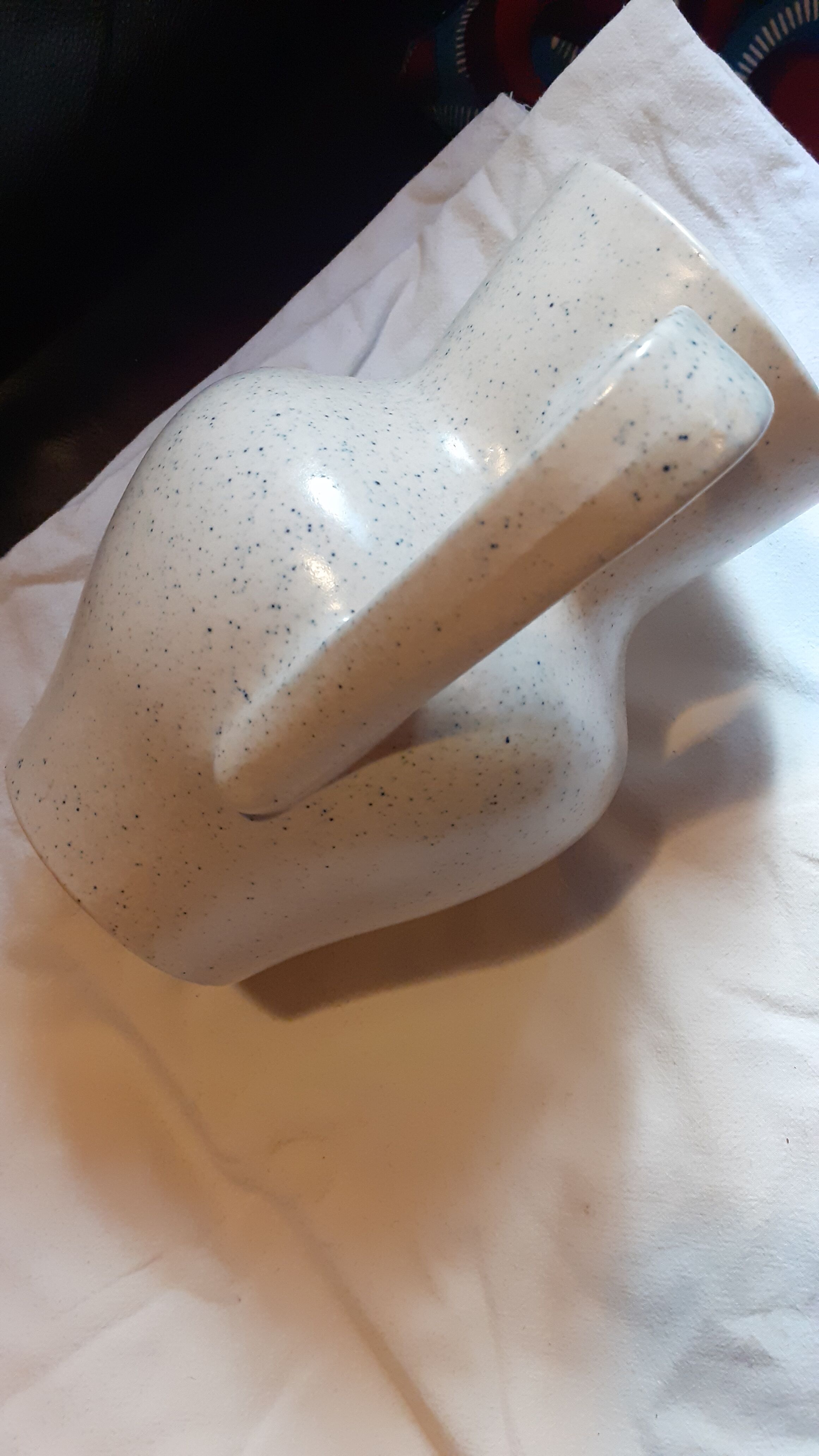 Vintage Speckled Pitcher