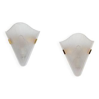 Pair of Art Deco wall lights