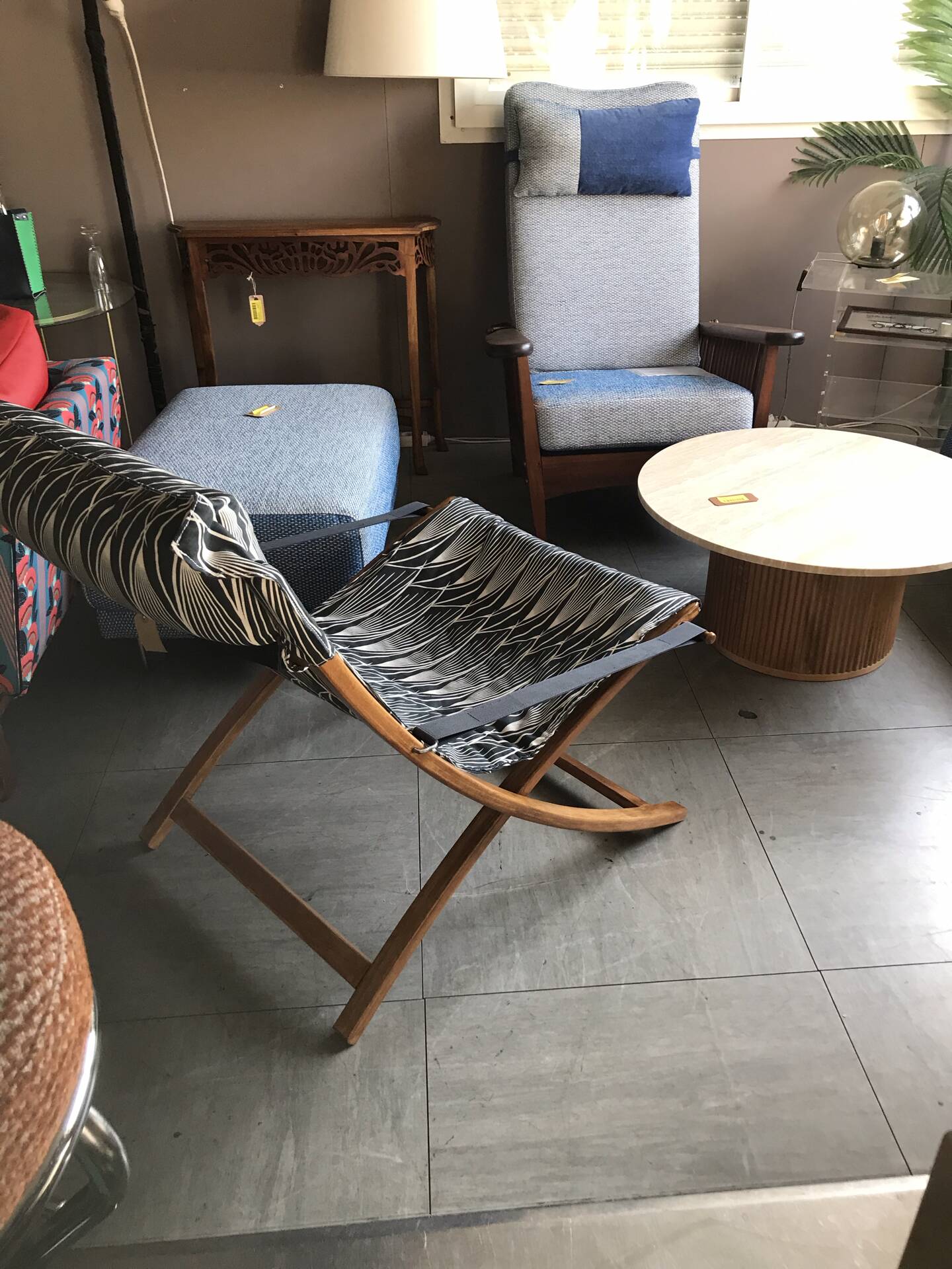 80s deckchairs