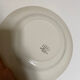 Yellow Scottish pattern plate from the Digoin manufacture