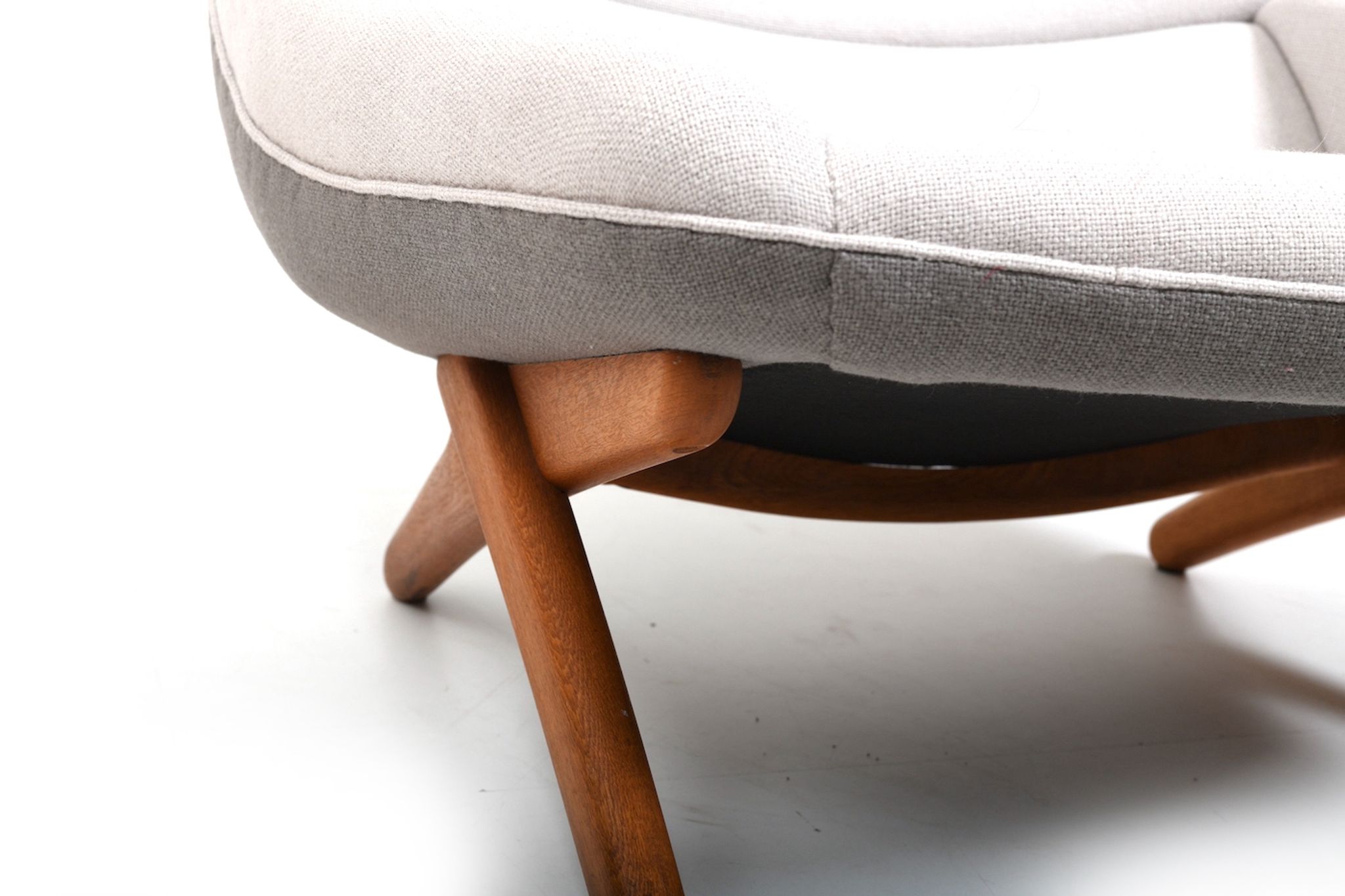 Fauteuil modèle 'ML91' de Illum Wikkelsø, années 1950