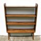 Compass foot library shelf