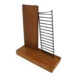 Scandinavian teak shelving unit "String", Kajsa and Nils Strinning, Sweden, 1950