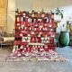 Multicoloured Moroccan Berber rug for the living room.