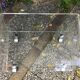 Table basse en plexiglas