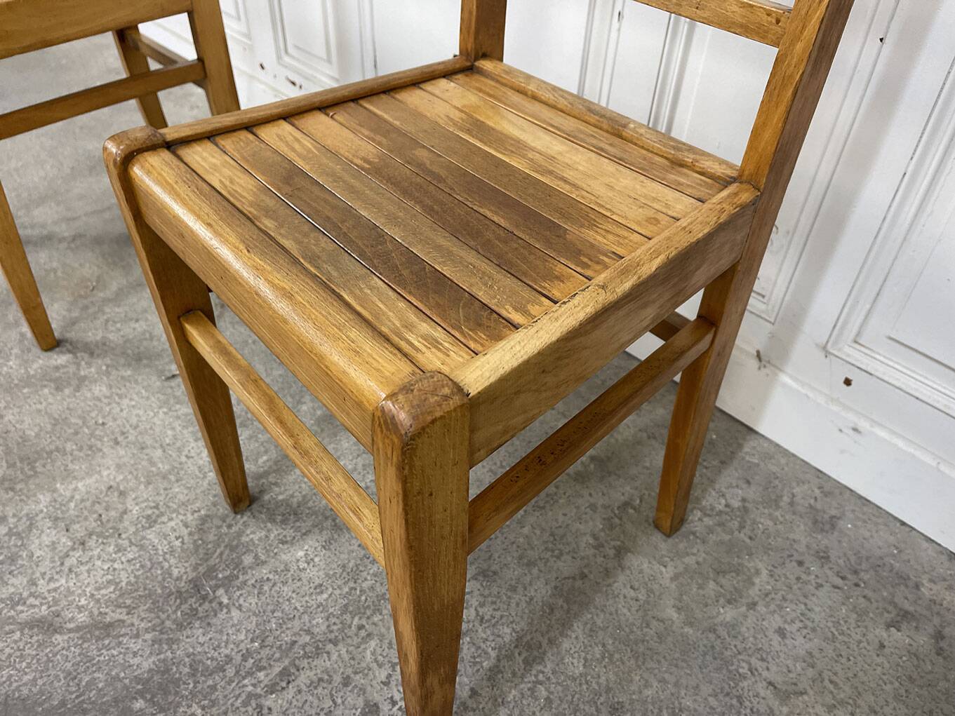 Set of 6 chairs 1950 René Gabriel