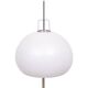 "Lucerna" floor lamp in chrome-plated steel by Harvey Guzzini for Meblo 196