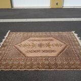 Old carpet from Fez Morocco - very tight wool 2m by 1m52 Very good condition