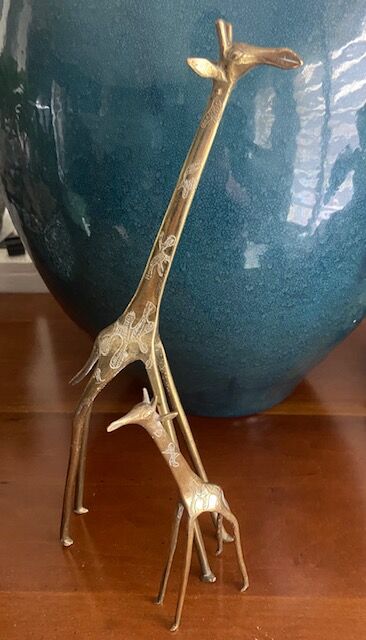 Brass girafes