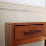 Brutalist side table console