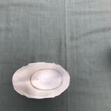 Cigar box Oval Silver metal