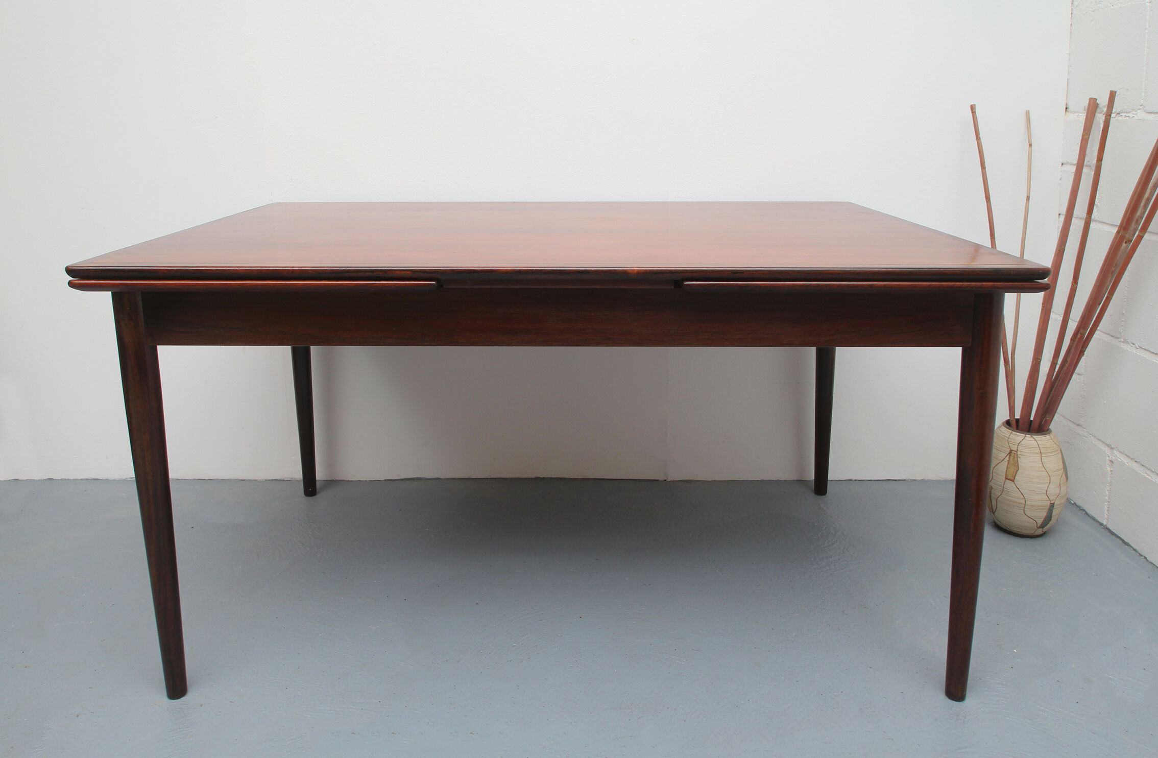 1960s extendible dining table XL in rosewood