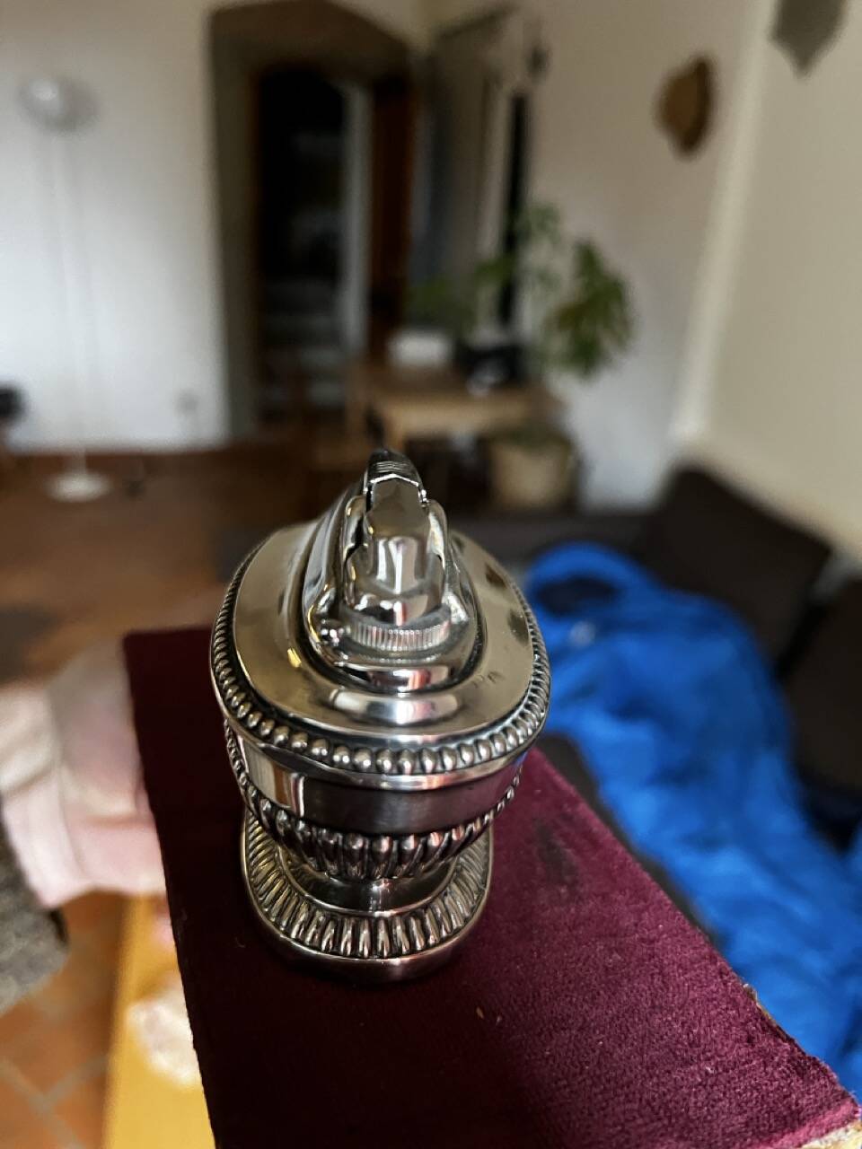 Briquet de table Ronson, en état de marche, Queen Anne