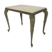 Regency marble and brass side table, 1950s