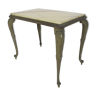 Regency marble and brass side table, 1950s