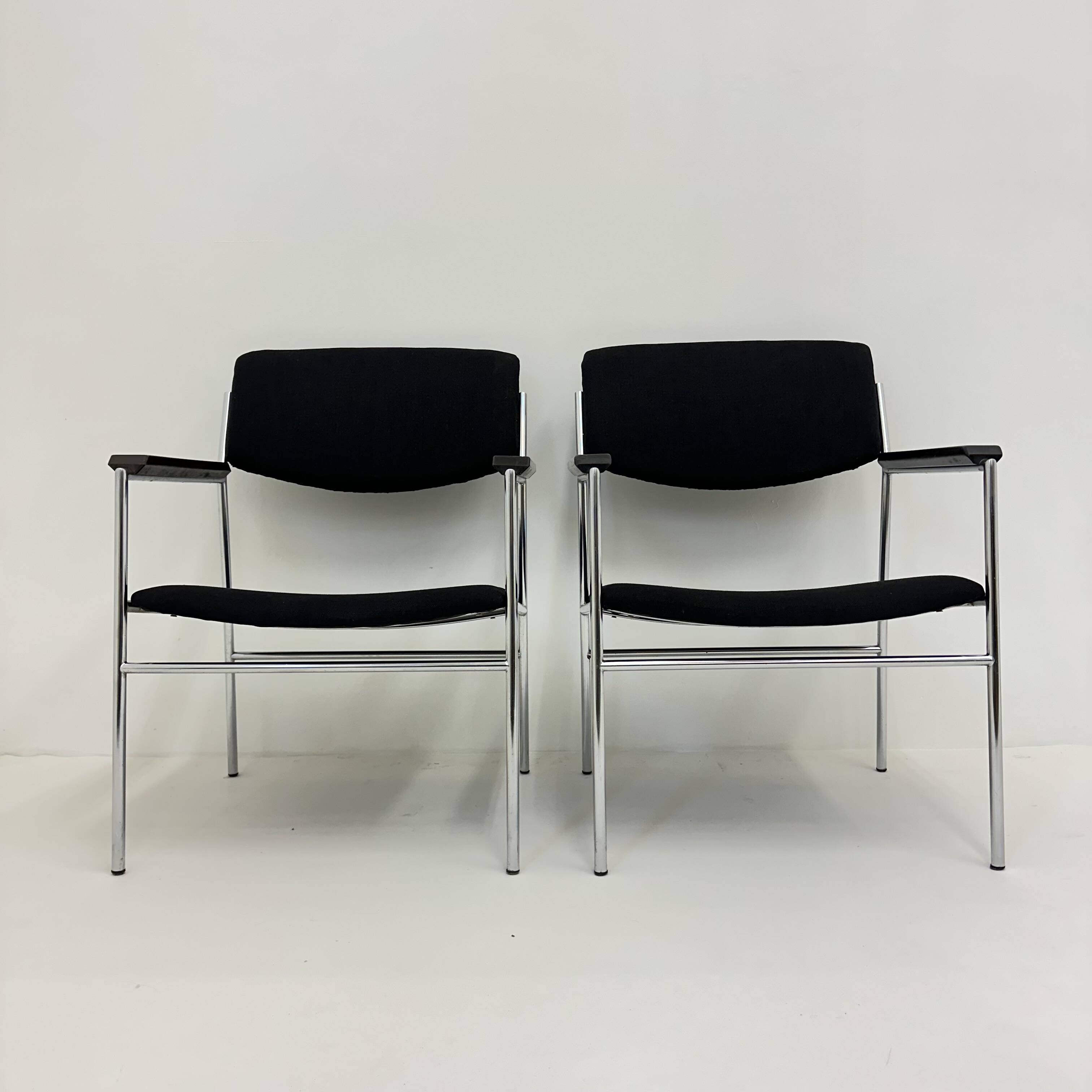 Gijs van der Sluis Minimalist Lounge chair , 1970s
