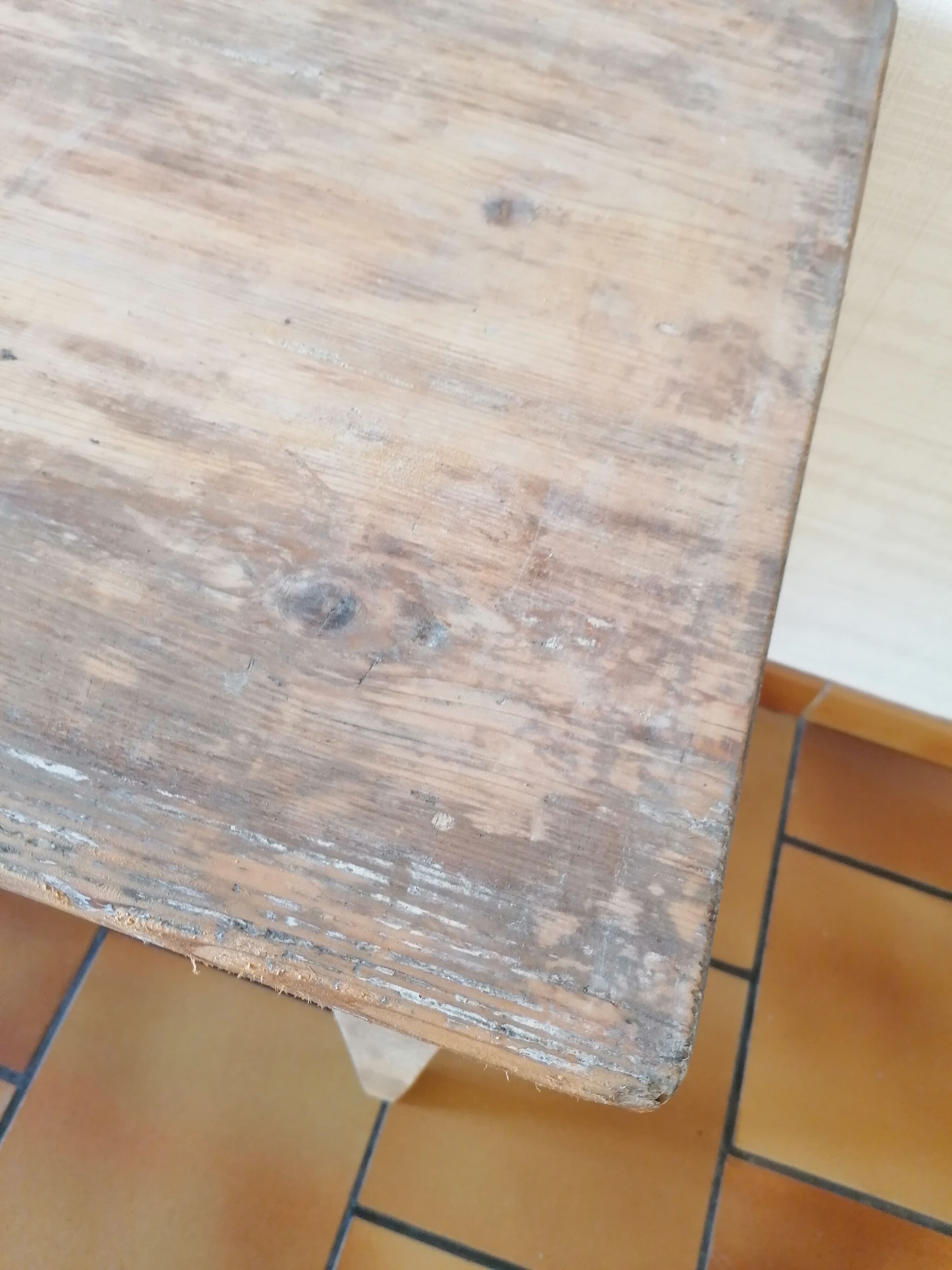 Old farmhouse table