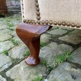 Pair of art deco shell armchairs