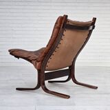 1970s, Norwegian design by Ingmar Relling, model "Siesta", pair of two chairs, original condition.