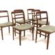 Set of 6 teak chairs, Ib Kofod Larsen, Denmark, 1960.