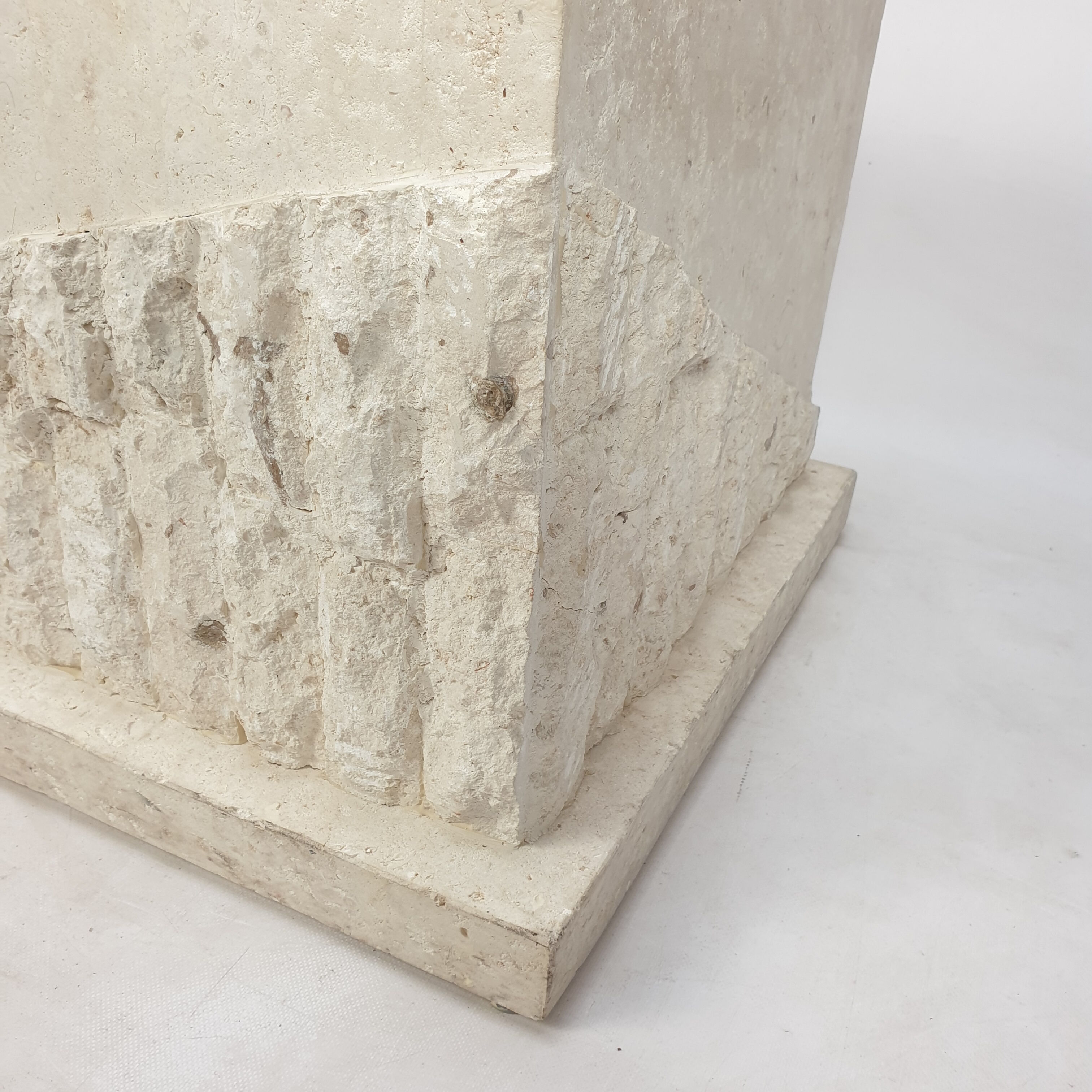 Magnussen Ponte Mactan Stone Coffee Table, 1980s