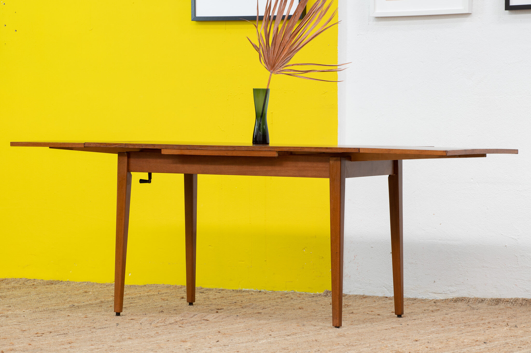 Vintage scandinavian table – 110 cm