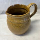 Old stoneware pitcher