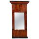 Small Biedermeier Wall Mirror, Cherry Veneer, South Germany, circa 1820