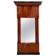 Small Biedermeier Wall Mirror, Cherry Veneer, South Germany, circa 1820