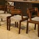 Set of 4 Scandinavian chairs from the 1960s.