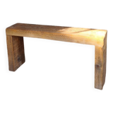 Handcrafted bench