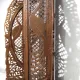 HANDCRAFTED SCREEN Carved by hand NEW