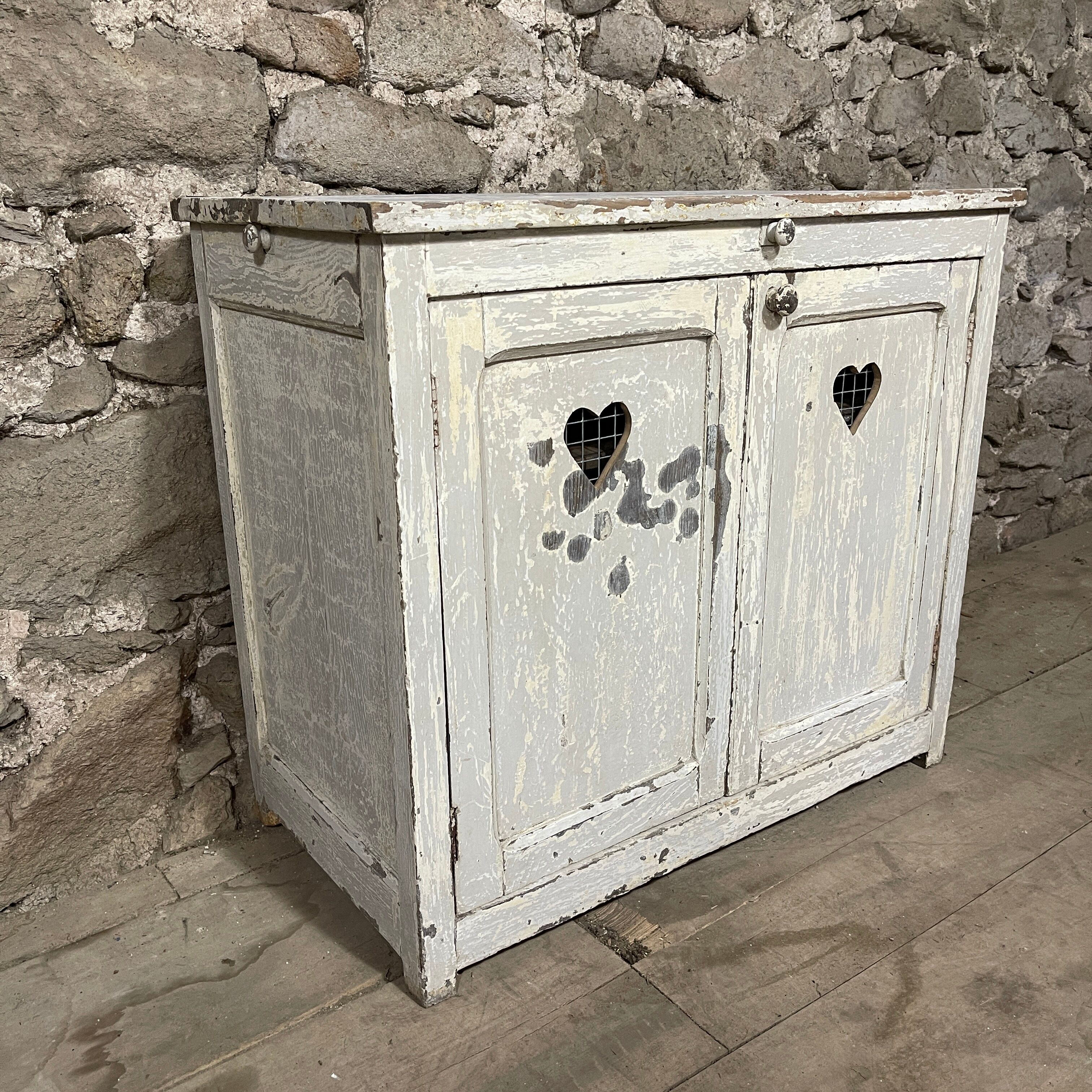 Patinated buffet