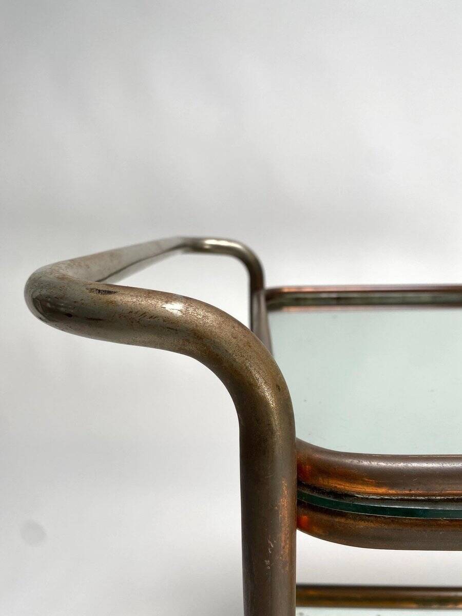 Bauhaus Bar Trolley by Luigi Brusotti, 1941