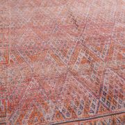 Pink Vintage Moroccan Rug 205 x 303 cm, Berber Wool Rug, Berber Boho Rug