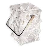 Glass ice bucket