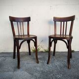 Paire de chaises bistrot