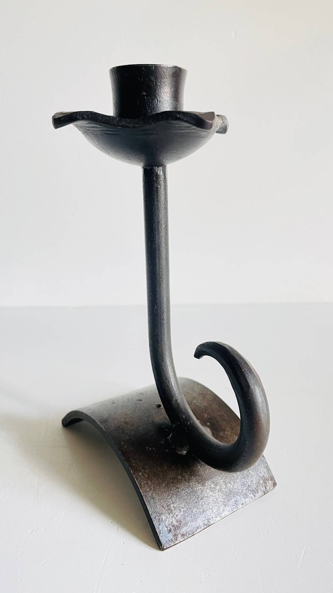 Vintage Brutalist Candle Holder