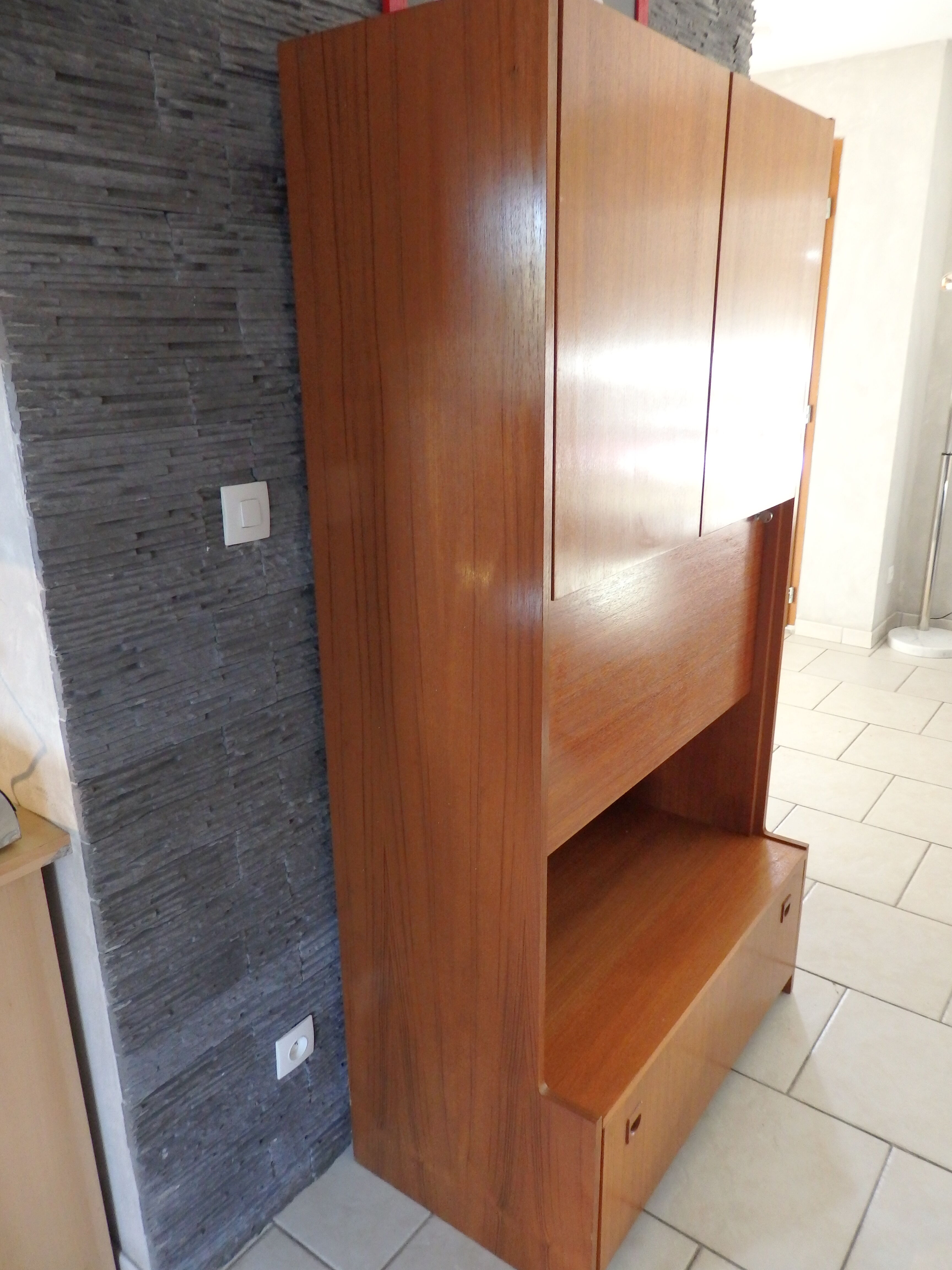 DK furniture Danish buffet vintage teak MDK 60 year Scandinavian