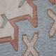 Vintage Turkish Oushak rug 173x227 cm