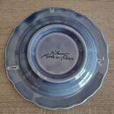 Ashtray ceramic national lottery blue